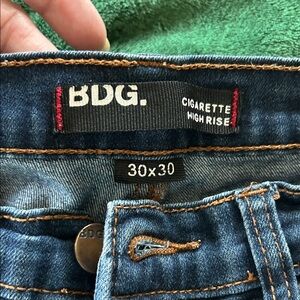 BDG Blue High Rise Jeans